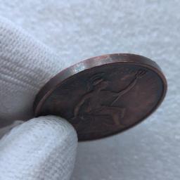 Grande BRITA Victoria datas para escolhido 1 centavo cópia de cobre moeda, qualquer um de 1841-1860, UF42 - Image 3