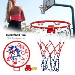 Basquete De Parede De Basquete, Pendurado Cesta Net, Basquete Interior e Exterior, 32cm - Image 4