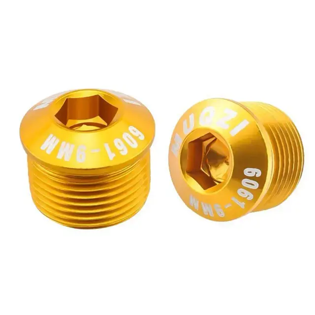 Capa de Pedal para Bicicleta em 4 Cores - Liga de Alumínio à Prova de Poeira M14xP1.0 para Substituição e Reparos em Acessórios de Ciclismo