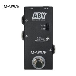M-VAVE-Pedal Universal para Guitarra Elétrica, ABY Box, Seleção de Linha 2 Vias, Instrumentos, Amplificadores, Armários, Efeitos de Guitarra - Image 1