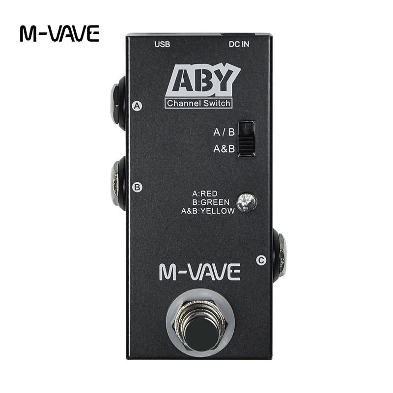 M-VAVE-Pedal Universal para Guitarra Elétrica, ABY Box, Seleção de Linha 2 Vias, Instrumentos, Amplificadores, Armários, Efeitos de Guitarra - Image 1