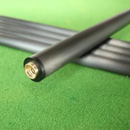 Eixo para bilhar com espuma de fibra de carbono Ponta de porco Juma Virola Black Technology Shaft of Pool Cue Front Part for Billiard - Image 4