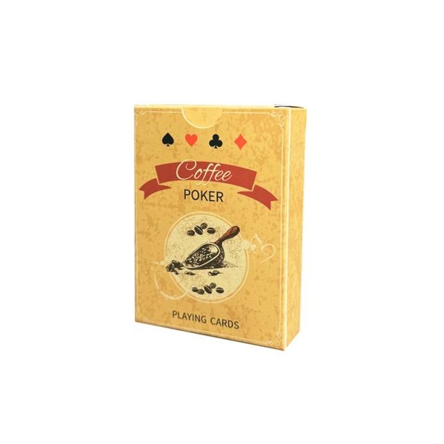 Cartas Clássicas de Pôquer: Entretenimento Vintage para Café e Jogos de Tabuleiro