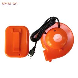 Bomba de ar e caixa de bateria para trajes infláveis, ventilador pequeno comum, porta usb, n ° 5, 4pcs n ° 5 - Image 2