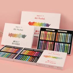 Conjunto pastel a óleo super macio para crianças, pintura DIY, lápis de cera pesados para crianças, suprimentos de desenho suave, macaron suave, 24 cores, 36 cores, 48 cores - Image 2