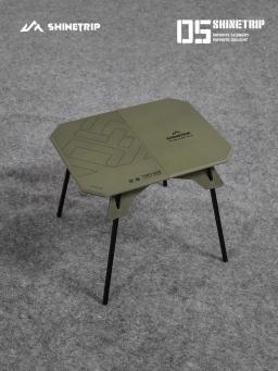 ShineTrip Mesa dobrável de dupla finalidade para exterior, mesa de acampamento portátil para piquenique, barraca, mesa montada em carro - Image 4