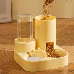 Alimentador automático Pet e dispensador de água conjunto com Bell, 3 em 1, adequado para cães e gatos, Pet Shop - Image 3