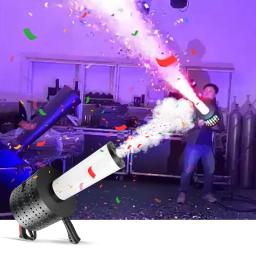 Pistola de Coluna de Gás Papel Colorido, Smoke Jet Fog Machine, Smoke, Efeitos Especiais, DJ Stage, Co2 - Image 3