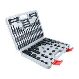 M6 m8 m10 ferramenta combinação platen molde peças 58 pçs/set fresadora placa de pressão braçadeira universal grupo código ferro - Image 5