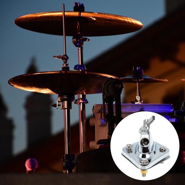 Suporte de Percussão para Baterias com Base para Drum Holder e Pernas em Liga Leve