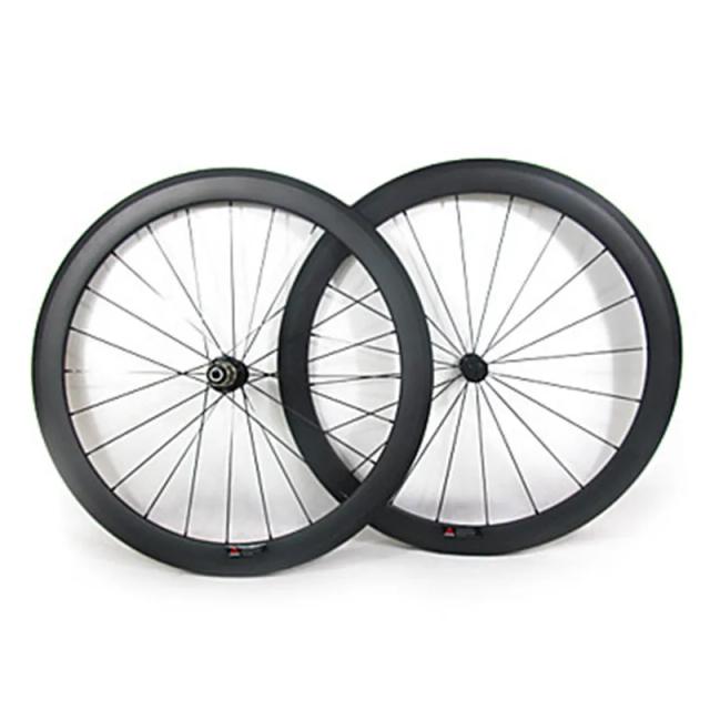 Rodada de Bicicleta de Estrada 700C Aro Carbono UD Leveza e Aerodinâmica
