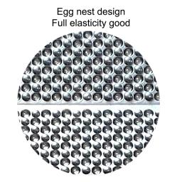 Egg Trough Camping Mat, Tapete de dormir portátil, Colchão de espuma de piquenique, Cobertor de engrenagem de caminhada, À prova d'água - Image 5