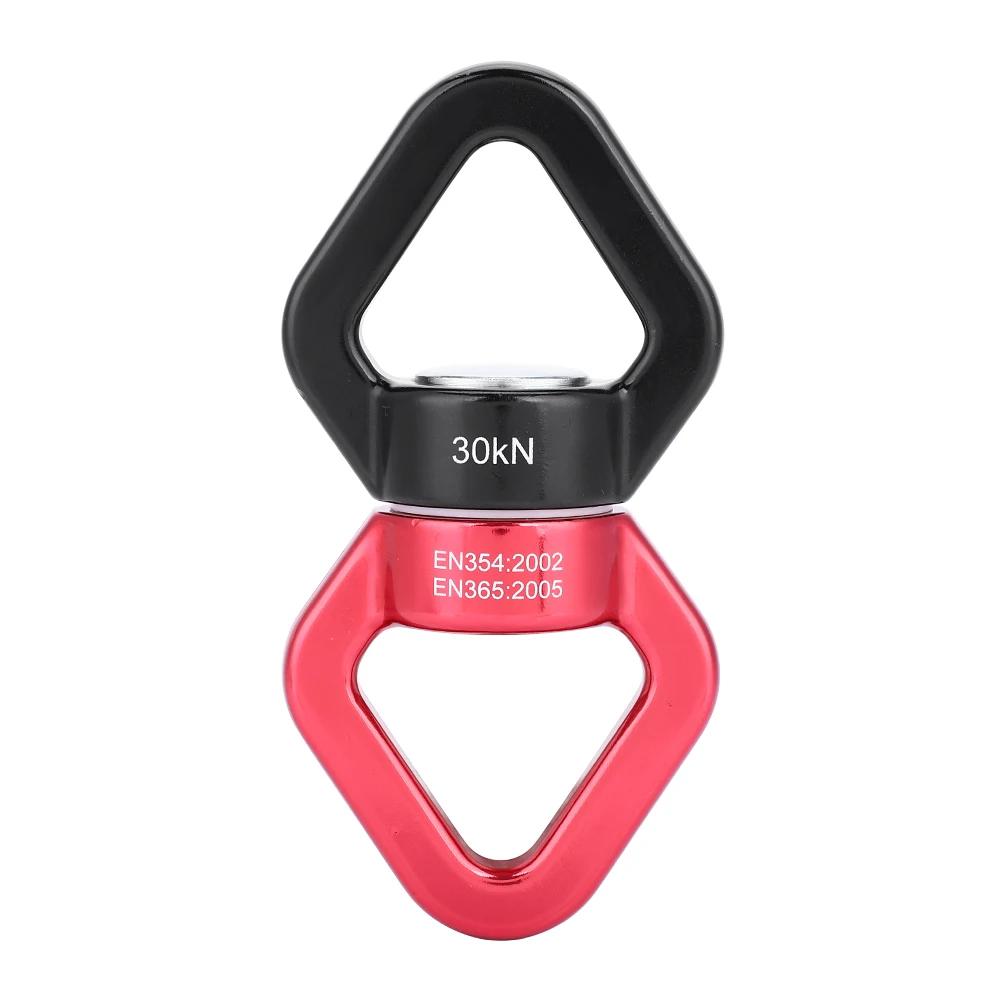 Rope Swivel Safety Rotator para Escalada, Dispositivo Rotacional Yoga, Conector multifuncional, 30KN - Image 1
