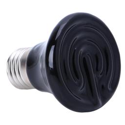 Lâmpada aquecimento para répteis Cerâmica Aquecedor Bulbo emissor répteis 50W 75W 100W para lagarto - Image 4