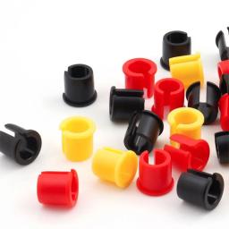 4 pçs leve bicicleta schrader válvula aro plug aro da roda mini tubo interno adaptador de borracha plug plástico prático - Image 4