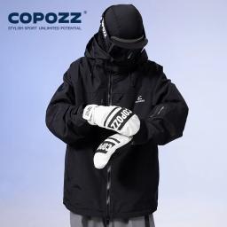 Copozz 3m thinsulate luvas de esqui dos homens das mulheres à prova de vento respirável à prova dwindproof água térmica inverno quente luvas de neve snowboard acessórios - Image 6