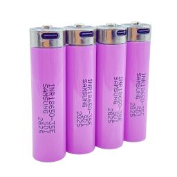 3.7v INR18650-35E 3500mah bateria recarregável li-ion usb TYPE-C porta de carregamento suporta reverso para brinquedos elétricos navalhas - Image 5