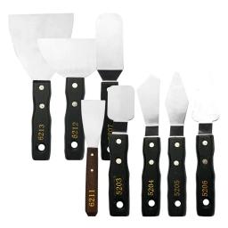 Lâmina de Pá Multi-forma, Raspador de Paleta de Cor Única, Faca Apontada, Tinta a Óleo, Acrílico, Guache, Pá Faca, Criação, 8 - Image 3
