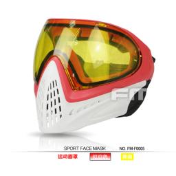 Novo f1 rosto cheio máscara de segurança protetor facial airsoft paintball anti-nevoeiro óculos máscara F0001-F0021 - Image 1