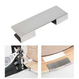 Aço inoxidável Bass Drum Hoop, Edge Trim Proteção, Drums Hoop, Grip Protector para Madeira, Drum Instrument Acessórios - Image 2