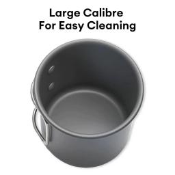 Copo De Caneca De Acampamento De Titânio, Louça Turística, Utensílios De Piquenique, Equipamento De Cozinha Ao Ar Livre, Conjunto De Cozinhar De Viagem, Panelas, Caminhadas Drinkwar - Image 3