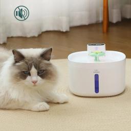 Fonte De Água De Gato Automática Para Animais De Estimação, Operado Por Bateria, Sensor De Sensoriamento Inteligente, Dispensador De Cães, Aço Inoxidável, Cabo USB, Gatos Bebedor - Image 6