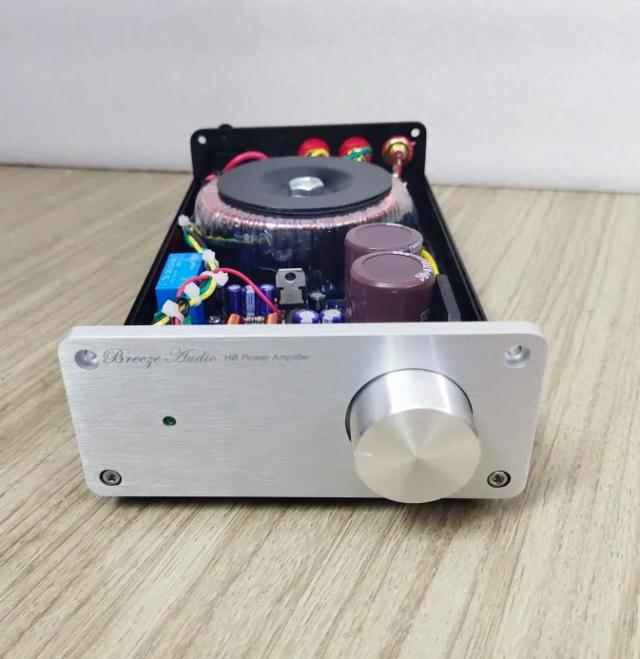 Amplificador de Potência GHXAMP GC – Placa de 25W x 2 com Tubo, Acabamento em Alta Potência, AC 220V, LM1875