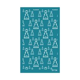 Diy tela seda estênceis geométrico serigrafia ferramenta para impressão argila papel camiseta jóias fazendo - Image 5
