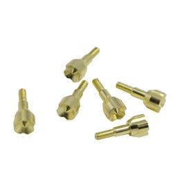 6/12 pçs tiro com arco martelo broadhead 100/125 grãos screw-in ponta de seta pontas sem corte para a prática de caça ao ar livre acessórios de tiro - Image 4