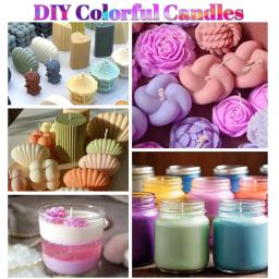 Corante à Base de Óleo Líquido para Cera de Vela, Cor Vivid Vela para Fabricação de Vela DIY, Altamente Concentrado, Natural, 18 Cores - Image 6