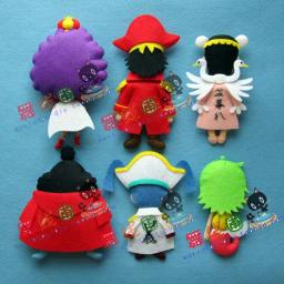 Kit de feltro para boneca, artesanato e costura, material para costura, faça você mesmo - Image 3