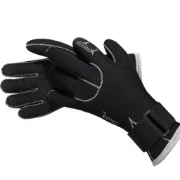Mergulho e vela Luvas de mergulho de neoprene de 3 mm com cinto de fivela mágica para mergulho, mergulho com snorkel, pesca e esportes aquáticos - Image 4