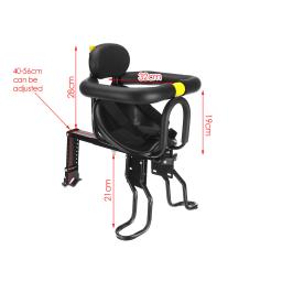 Assento de bicicleta para crianças Front Mount Saddle Almofada Segurança Kids Saddle Destacável Criança bicicleta cadeira para MTB Road Bike Accessorie - Image 6