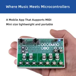 Portátil Bluetooth MIDI sintetizador, música elétrica Board controlador, teclado arranjador profissional para Arduino - Image 4