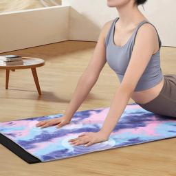 Toalha de ioga quente antiderrapante, feita de fibra ultrafina macia absorvente, disponível em várias cores, adequada para Bikram Pilates ﻿ - Image 6
