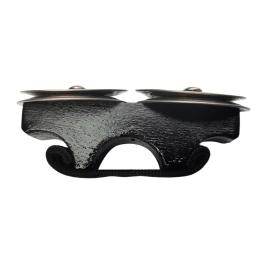 Sino de dedo de percussão, sino de mão, abanador, castanholas, chocalhos, sino de dedo para cajon, tambor de mão, pandeiro, jingles de aço, peça portátil - Image 6