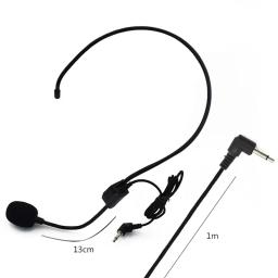 -Microfone com fio profissional, megafone, alto-falante de rádio, amplificador de voz, som claro, microfone para conferência, 3,5mm - Image 5