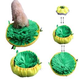 Tapete de Sniffing antiderrapante para animais de estimação, almofada de treinamento de cheiro, cobertor lavável de forrageamento, pet Shop - Image 1