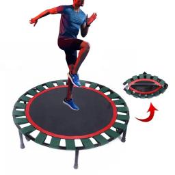 40 "trampolim de fitness bungee rebounder para crianças adultos rebounder interno exercício trampolim dobrável mini trampolim - Image 1