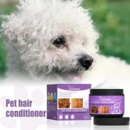 Condicionador de cabelos macios para animais de estimação, limpeza capilar, creme sem nós para gato e cachorro, 50ml - Image 3