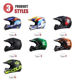 Capacete de proteção facial completo para adultos e crianças, motocross, motocicleta, moto, bicicleta, corrida, esportes, off-road, patinete, quadriciclo, adulto, mulheres, presente grátis - Image 3