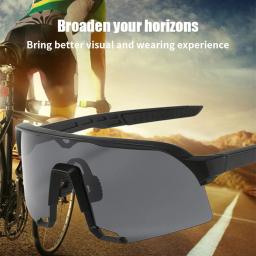 Óculos de sol de ciclismo fotocromáticos polarizados para homens e mulheres, Windproof Riding Glasses, Outdoor Sports Glasses, Bike Eyewear, UV400 - Image 1
