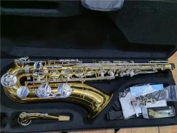 Saxofone Tenor Bb com acessórios Case, laca dourada, bronze amarelo, instrumento musical profissional, venda quente, YTS-82Z - Image 5