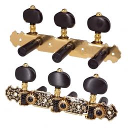 1 par de afinadores de guitarra clássica, estacas de afinação, teclas clássicas, cabeças de máquina, peças, acessórios de substituição, afinador de guitarra clássica - Image 2