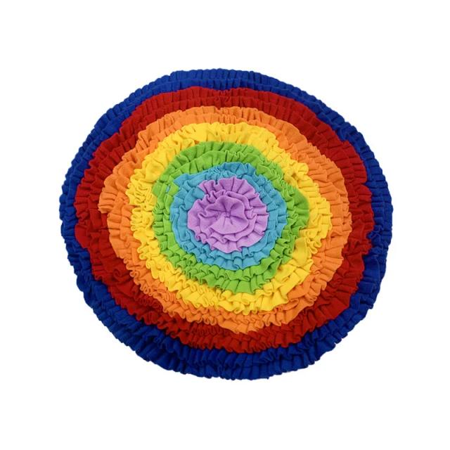 Tapete Lavável Snuffle para Animais de Estimação - Brinquedo de Treinamento com Cheiro, Alimentação Lenta e Dispensador de Comida