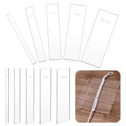 Macramé Spacer Guide Tool, Macramé Separator, Régua para Ferramentas e Equipamentos, 4 Tamanhos, 10 Pcs - Image 1