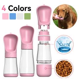 Garrafa de água portátil para cães pequenos e grandes, bebedor ao ar livre, cachorro, pet, viagem, tigela, suprimentos para cães - Image 1