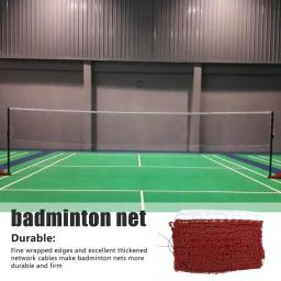 Profissional De Alta Resistência Voleibol Net, Malha Forte, Rede De Tênis Portátil, Equipamento Dobrável - Image 3