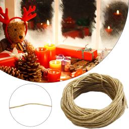 Cera de abelha natural para vela DIY, cânhamo orgânico Wicks, bem revestido, vela fazendo ferramentas, acessórios vela, 33 ft - Image 4