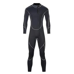 Fatos de neoprene completos para homens, surf e natação, água fria, manter aquecido, zíper frontal, esportes aquáticos, 110kg, 1,5mm - Image 6